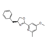 (S)-4-Benzyl-2-(4-methoxy-6-methylpyridin-2-yl)-4,5-dihydrooxazole