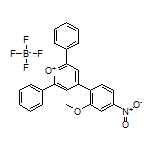 4-(2-Methoxy-4-nitrophenyl)-2,6-diphenylpyrylium Tetrafluoroborate