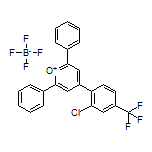 4-[2-Chloro-4-(trifluoromethyl)phenyl]-2,6-diphenylpyrylium Tetrafluoroborate