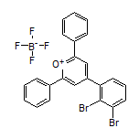 4-(2,3-Dibromophenyl)-2,6-diphenylpyrylium Tetrafluoroborate