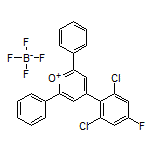 4-(2,6-Dichloro-4-fluorophenyl)-2,6-diphenylpyrylium Tetrafluoroborate