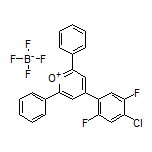 4-(4-Chloro-2,5-difluorophenyl)-2,6-diphenylpyrylium Tetrafluoroborate