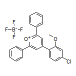 4-(4-Chloro-2-methoxyphenyl)-2,6-diphenylpyrylium Tetrafluoroborate