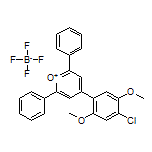 4-(4-Chloro-2,5-dimethoxyphenyl)-2,6-diphenylpyrylium Tetrafluoroborate