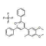 4-(4,5-Dimethoxy-2-methylphenyl)-2,6-diphenylpyrylium Tetrafluoroborate