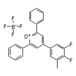 4-(3,4-Difluoro-5-methylphenyl)-2,6-diphenylpyrylium Tetrafluoroborate