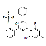 4-(2-Bromo-6-fluoro-4-methylphenyl)-2,6-diphenylpyrylium Tetrafluoroborate