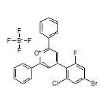 4-(4-Bromo-2-chloro-6-fluorophenyl)-2,6-diphenylpyrylium Tetrafluoroborate