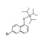 [(6-bromonaphthalen-1-yl)oxy]triisopropylsilane