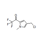 1-[4-(chloromethyl)-1-methyl-1H-pyrrol-2-yl]-2,2,2-trifluoroethan-1-one