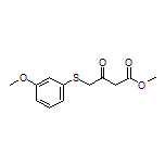 Methyl 4-[(3-Methoxyphenyl)thio]-3-oxobutanoate