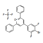 4-(4-Bromo-3,5-difluorophenyl)-2,6-diphenylpyrylium Tetrafluoroborate