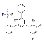 4-(2-Bromo-3,5-difluorophenyl)-2,6-diphenylpyrylium Tetrafluoroborate