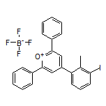 4-(3-Iodo-2-methylphenyl)-2,6-diphenylpyrylium Tetrafluoroborate