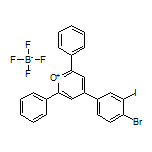 4-(4-Bromo-3-iodophenyl)-2,6-diphenylpyrylium Tetrafluoroborate