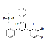 4-(3-Bromo-2,4-difluorophenyl)-2,6-diphenylpyrylium Tetrafluoroborate