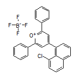 4-(8-Chloro-1-naphthalenyl)-2,6-diphenylpyrylium Tetrafluoroborate