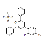 4-(4-Bromo-2-iodophenyl)-2,6-diphenylpyrylium Tetrafluoroborate