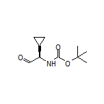 (R)-2-(Boc-amino)-2-cyclopropylacetaldehyde