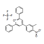 4-(3-Methyl-4-nitrophenyl)-2,6-diphenylpyrylium Tetrafluoroborate