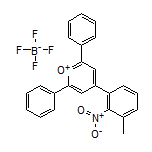 4-(3-Methyl-2-nitrophenyl)-2,6-diphenylpyrylium Tetrafluoroborate