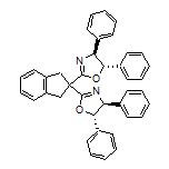 (4S,4’S,5S,5’S)-2,2’-(2,3-Dihydro-1H-indene-2,2-diyl)bis(4,5-diphenyl-4,5-dihydrooxazole)