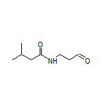 3-Methyl-N-(3-oxopropyl)butanamide