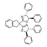 (4R,4’R,5R,5’R)-2,2’-(2,3-Dihydro-1H-indene-2,2-diyl)bis(4,5-diphenyl-4,5-dihydrooxazole)