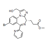 Methyl (S)-3-[8-Bromo-1-(hydroxymethyl)-6-(2-pyridyl)-4H-benzo[f]imidazo[1,2-a][1,4]diazepin-4-yl]propanoate