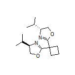 (4R,4’R)-2,2’-(Cyclobutane-1,1-diyl)bis(4-isopropyl-4,5-dihydrooxazole)