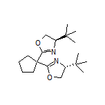 (4R,4’R)-2,2’-(Cyclopentane-1,1-diyl)bis[4-(tert-butyl)-4,5-dihydrooxazole]