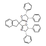 (4S,4’S,5R,5’R)-2,2’-(2,3-Dihydro-1H-indene-2,2-diyl)bis(4,5-diphenyl-4,5-dihydrooxazole)