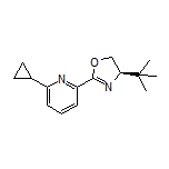 (R)-4-(tert-Butyl)-2-(6-cyclopropyl-2-pyridyl)-4,5-dihydrooxazole