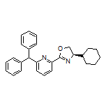 (R)-2-(6-Benzhydryl-2-pyridyl)-4-cyclohexyl-4,5-dihydrooxazole