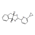 (3aR,8aS)-2-(6-Cyclopropyl-2-pyridyl)-8,8a-dihydro-3aH-indeno[1,2-d]oxazole