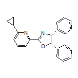 (4R,5S)-2-(6-Cyclopropyl-2-pyridyl)-4,5-diphenyl-4,5-dihydrooxazole