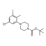 1-Boc-4-(5-chloro-3-iodo-2-methylphenyl)piperazine