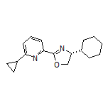 (R)-4-Cyclohexyl-2-(6-cyclopropyl-2-pyridyl)-4,5-dihydrooxazole