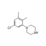 1-(5-Chloro-3-iodo-2-methylphenyl)piperazine