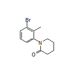 1-(3-Bromo-2-methylphenyl)piperidin-2-one