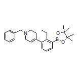 [3-(1-Benzyl-1,2,3,6-tetrahydropyridin-4-yl)-2-ethylphenyl]boronic Acid Pinacol Ester