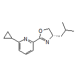 (S)-2-(6-Cyclopropyl-2-pyridyl)-4-isobutyl-4,5-dihydrooxazole