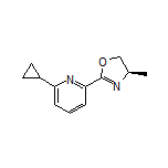 (R)-2-(6-Cyclopropyl-2-pyridyl)-4-methyl-4,5-dihydrooxazole