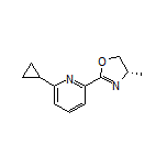 (S)-2-(6-Cyclopropyl-2-pyridyl)-4-methyl-4,5-dihydrooxazole