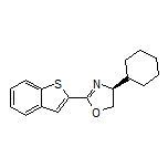 (S)-2-(Benzo[b]thiophen-2-yl)-4-cyclohexyl-4,5-dihydrooxazole