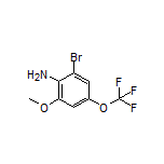 2-Bromo-6-methoxy-4-(trifluoromethoxy)aniline