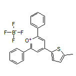 4-(5-Methyl-2-thienyl)-2,6-diphenylpyrylium Tetrafluoroborate