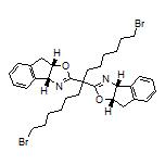 (3aR,3a’R,8aS,8a’S)-2,2’-(1,13-Dibromotridecane-7,7-diyl)bis(8,8a-dihydro-3aH-indeno[1,2-d]oxazole)