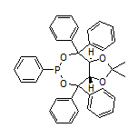 (3aS,8aS)-2,2-Dimethyl-4,4,6,8,8-pentaphenyltetrahydro-[1,3]dioxolo[4,5-e][1,3,2]dioxaphosphepine