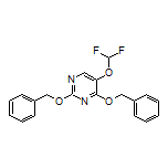 2,4-Bis(benzyloxy)-5-(difluoromethoxy)pyrimidine